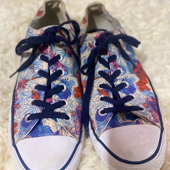 Converse Shoes - Floral Converse All Stars